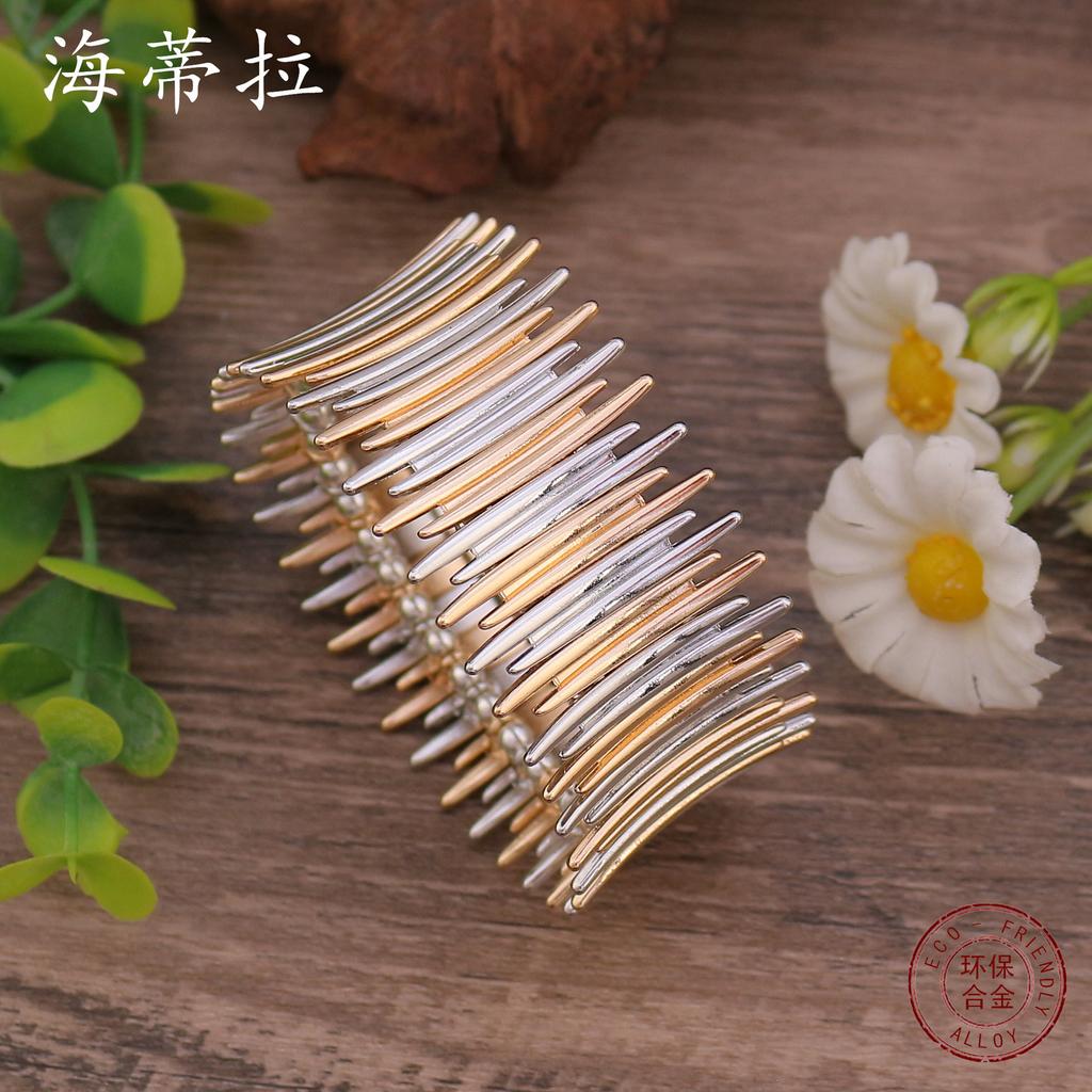 Original two-color splicing thorn elastic alloy bracelet, advanced sense irregular men's and women's environmental protection alloy bracelet