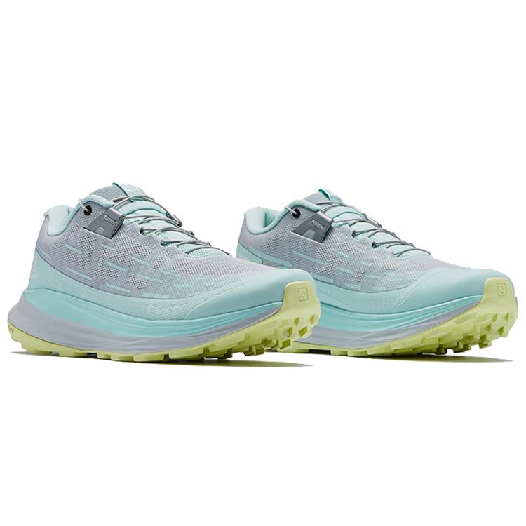 SALOMON Ultra Glide Low top Running Shoes Women's Silk Blue Green 415540