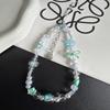 Summer Blue Green Starfish Bow Phone Lanyard With Pvc Beaded Diy Chain For All Ages