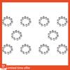 Fresh 100Pcs U Groove Bearing U624ZZ Carbon Steel Durable V Groove Ball Bearing Pulley For Rail Track Linear Motion Systems