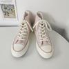 Canvas Shoes Female High-top Student Shoes Board Shoes 19