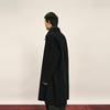 CROQUIS Men's 2025 Winter Lapel Woolen Raglan Sleeve Coat