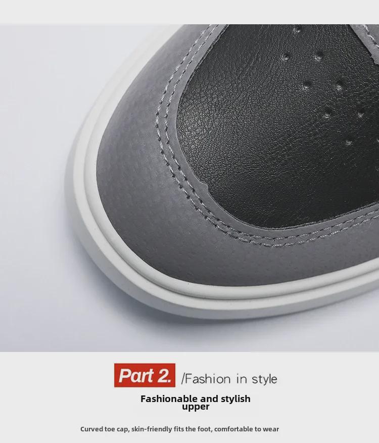 2024 Trendy weiße Sneaker für Herren: Jugendliche, atmungsaktive, lässige und sportliche Sommermode-Schuhe