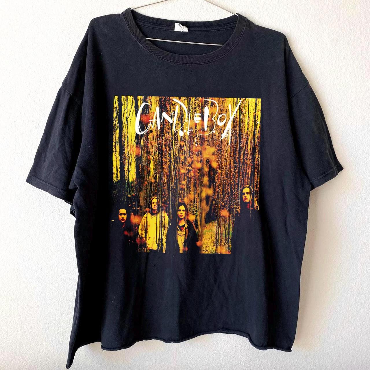 VTG Candlebox Band Member Design Black Shirt S to 5XLTU890 M