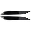 2pcs Auto Front Headlight Eyebrow Eyelids Trim Sticker For Nissan 350Z Z33 2006-09 ABS Auto Headlight Lamp Eyebrow Molding Trim