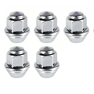 5/10 Piece 19MM Bolt Lug Stud Tyre Nut Alloy Steel Wheel M12x1.5 Nuts Alloy Steel Wheel Nuts for Ford Fiesta Mondeo C-Max Focus