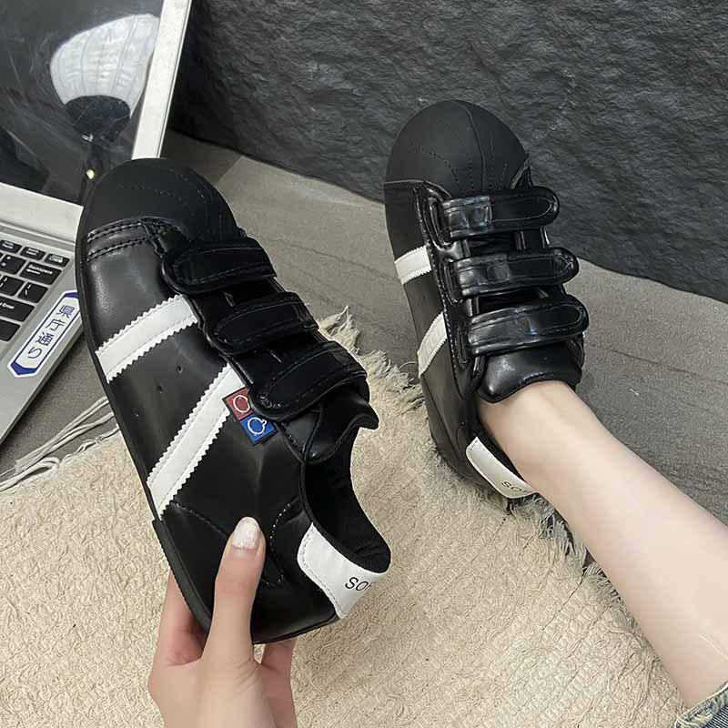 Ugly cute retro fashion Velcro board shoes women's 2025 new autumn German training shoes Ugly cute big head sports and leisure shoes