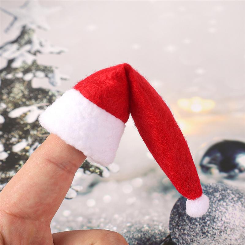 1set Wine Bottle Covers Scarf Hat  Christmas Wine Bottle Decoration New Year Gift  Kitchen Tableware Decoration Accessories