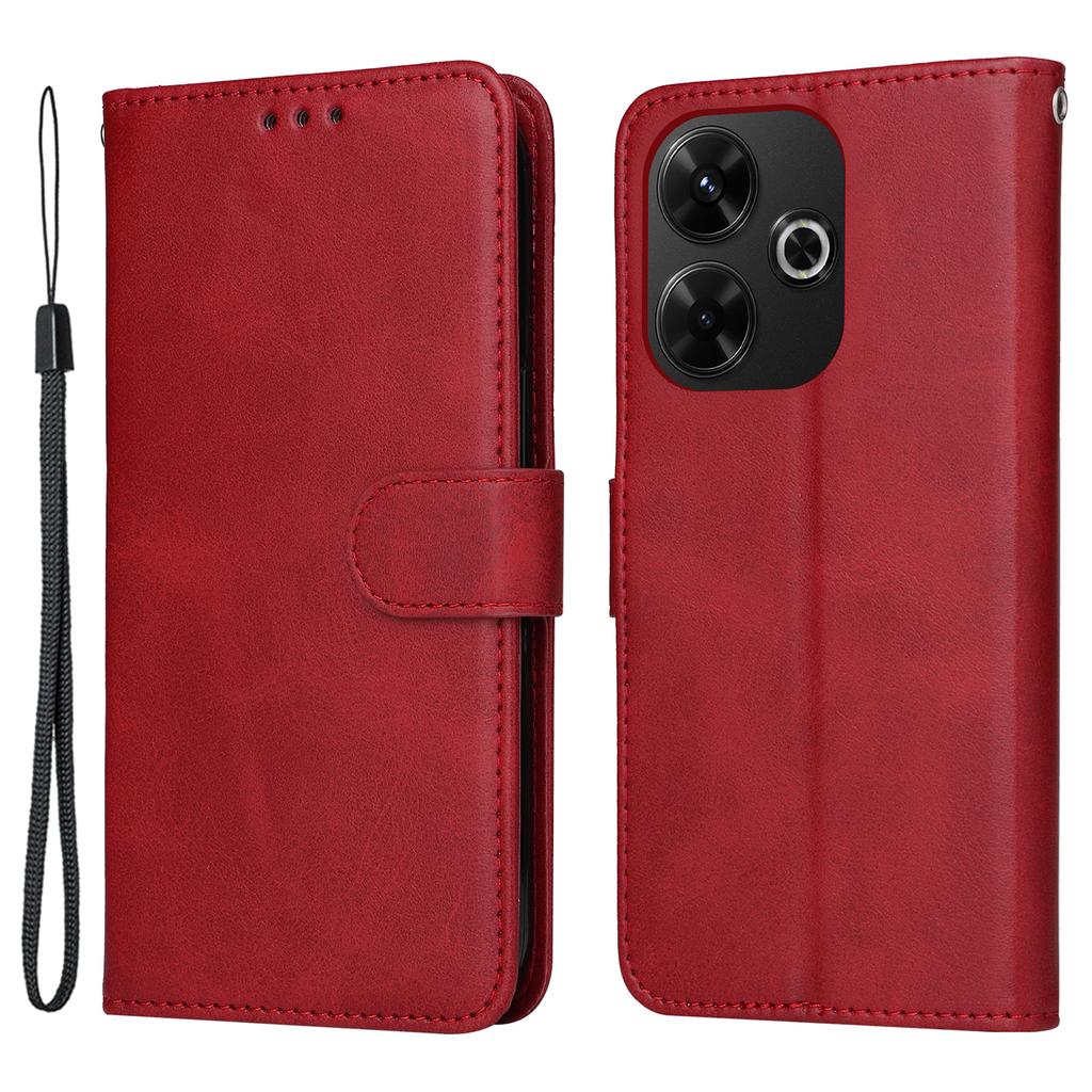 For Xiaomi Redmi 13x 4G/13 5G/13 4G/Redmi Note 13R 5G/Poco M6 4G Case Leather Cover with 3 Card Slots