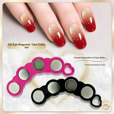 Uniform Magnetic Force Gradient Cat Eye Magnet Nail Art Tool  Nail Technician Beginner