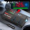 SEAMETAL Portable Car Inverter 12V/24V To 220V Outlet Adapter with 3 USB Ports Fast Charging Automotive Charger for Auto Car Truck SUV RV