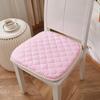 Yousheng Chair Mat Zipper Design Comfortable Seat Cushion Easy To Clean Strap Fixed Chair Cushion for Home Office