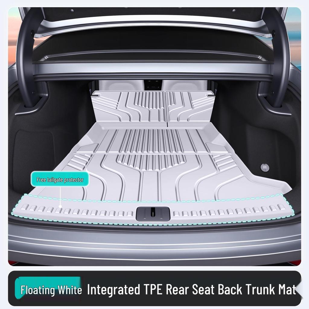 Volkswagen ID.ERA 5S Trunk Mat Set: TPE Interior Decoration & Tail Box Modification Accessories