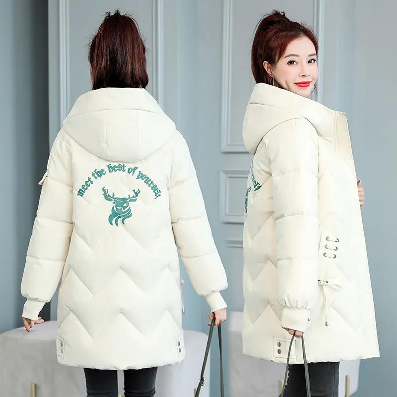WTEMPO Solid Color Outdoor Thick Warm Down Coats Autumn Winter Windproof Cod-proof Large Size Cotton-padded Jackets Women's