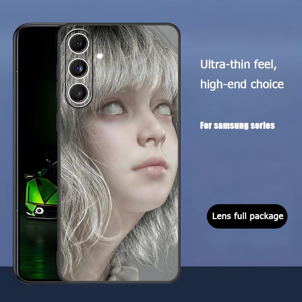 

Resident Evil Requiem Phone Case For Samsung Galaxy S26 S25 S24 S23 S22 S21 Plus Ultra Note20 Soft Black Galaxy S25 Edge