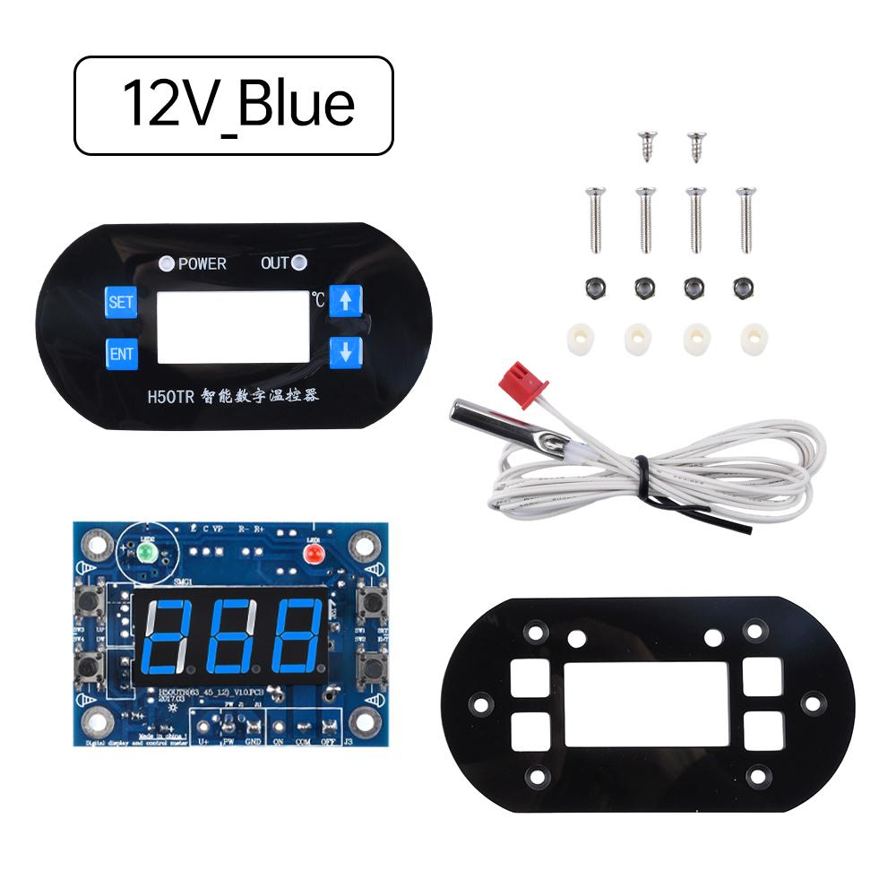 DC 12V 24V NTC Temperature Digital Thermostat -40 To 300 Degrees Temperature Controller Switch Measuring Tool
