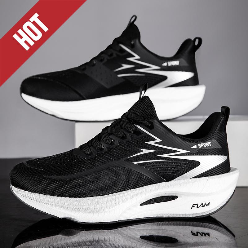 New Men Sports Running Shoes Off Marathon Breathable Light Comfortable Women Athletic Sneakers Jogging Tenis Air Cushion