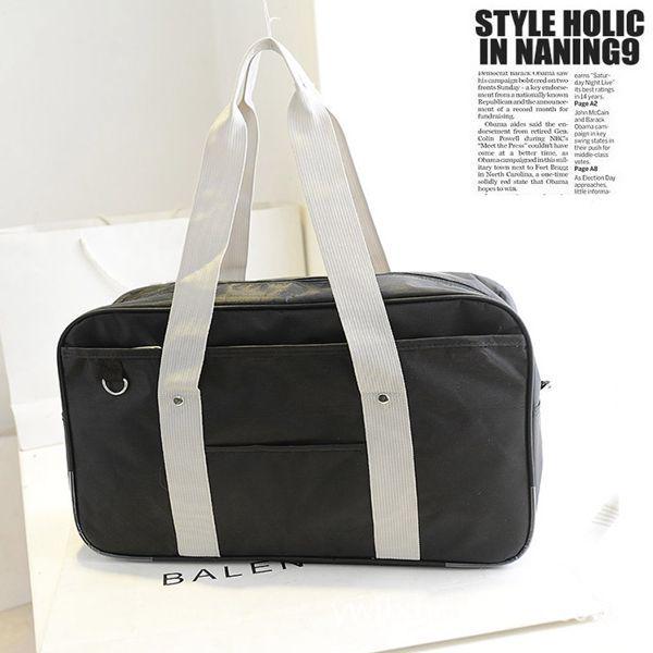 

Студенческая сумка 3-в-1 в стиле аниме: Косплей Униформа Сумка через плечо 19 inches чёрный