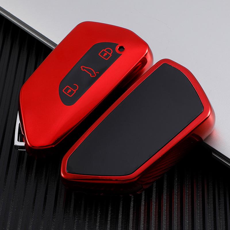 

TPU Case for Volkswagen Golf 8, New Teramont, ID.3, ID.4X, ID.6X, ID.4 CROZZ, Talagon красный