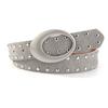 Spicy Girl Leopard Print Waistband PU Leather Men Belt Trend Y2K Belt  Male