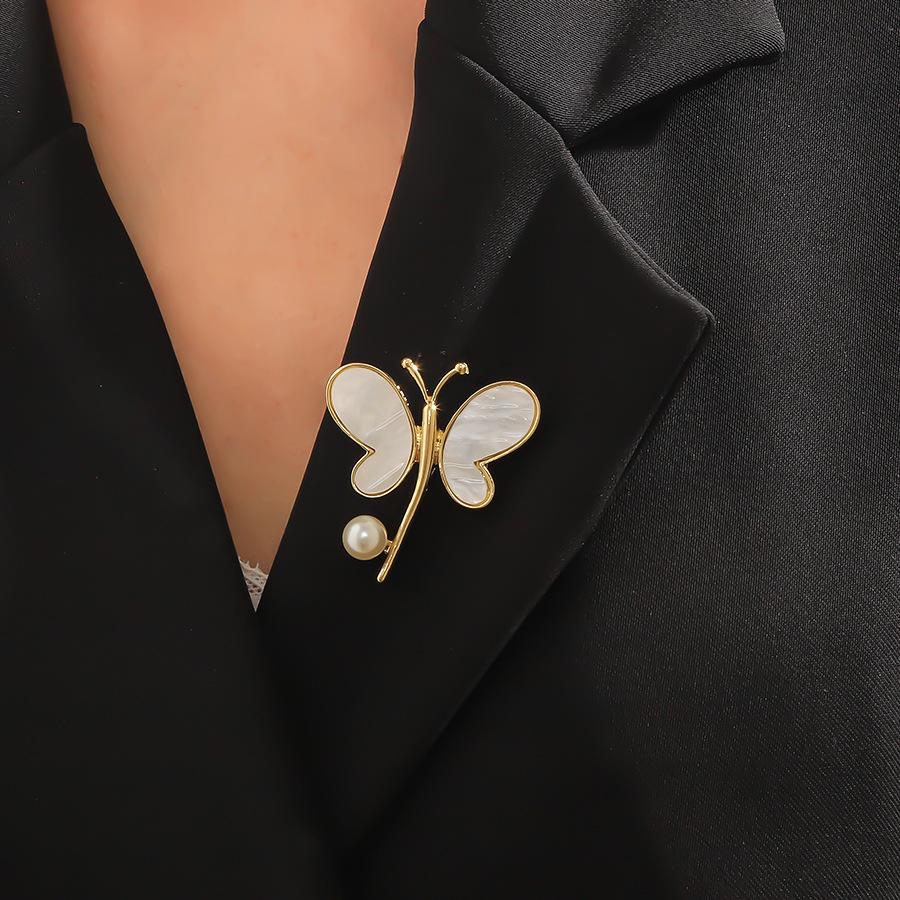 Female Niche Light Luxury Fashion Cool Style Butterfly Brooch