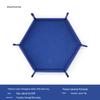 Hexagonal Velvet Foldable Dice Storage Tray