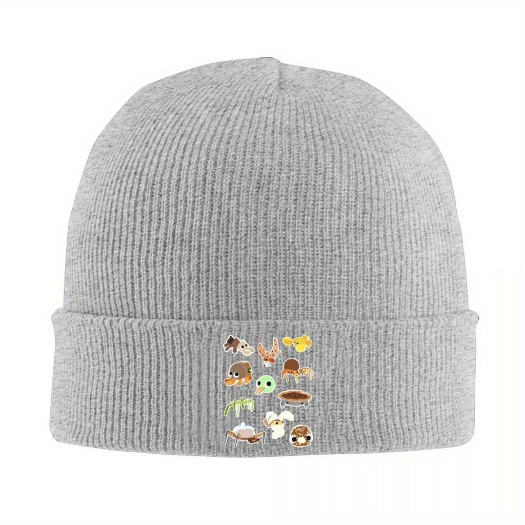The Isle Of BIGsnax Bugsnax Pack Warm Knitted Cap Fashion Bonnet Hat Autumn Winter Outdoor Beanies Hats for Men Women Adult