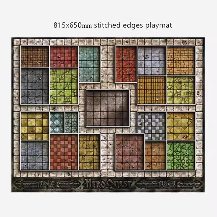 Pielāgota liela spēles paklājiņa Heroquest 815X650Mm