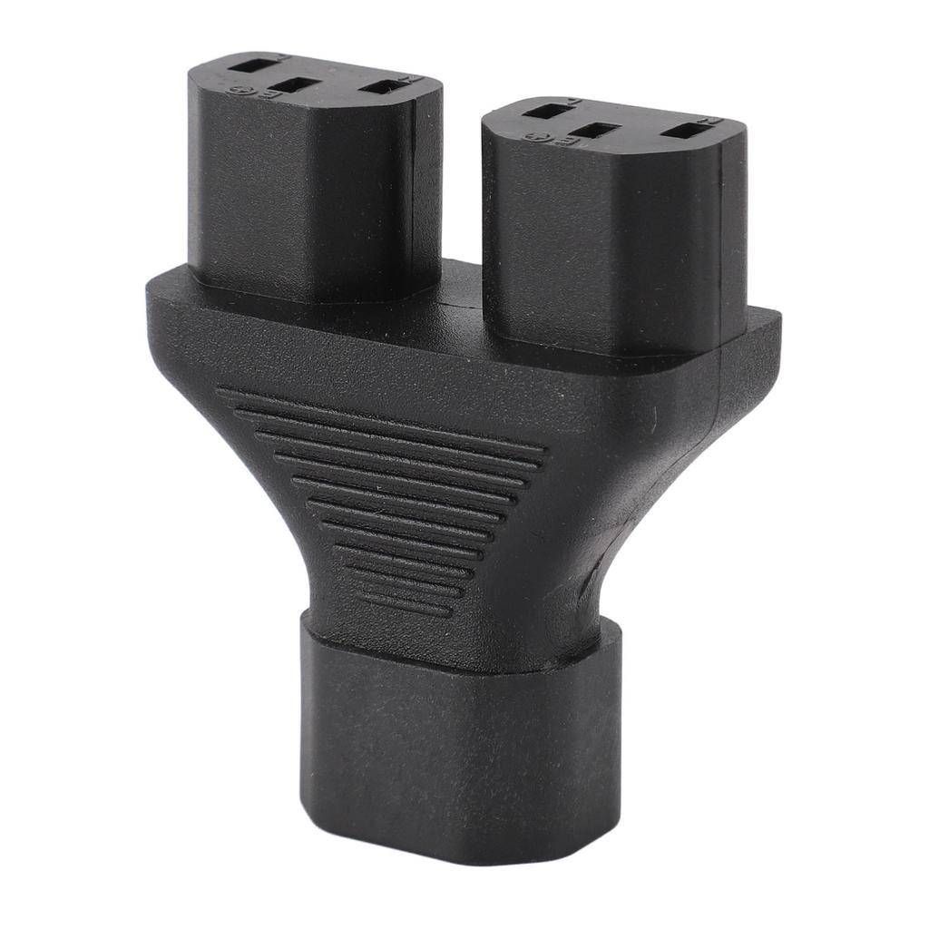 C14 To C13 Y Splitter Male To Female Adapter Cable Power Plug Cord Single IEC320