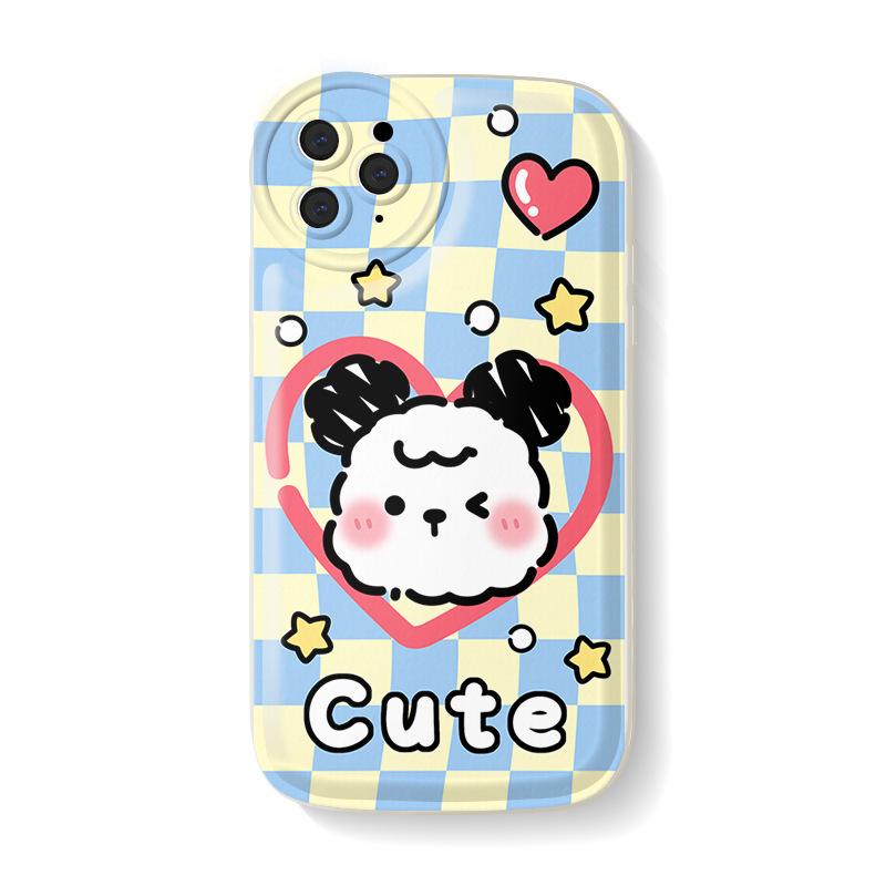

Zhitai Protective Air Cushion Case for iPhone 12/11, 14 Pro, 13, 15 - Cartoon Design iPhone 11
