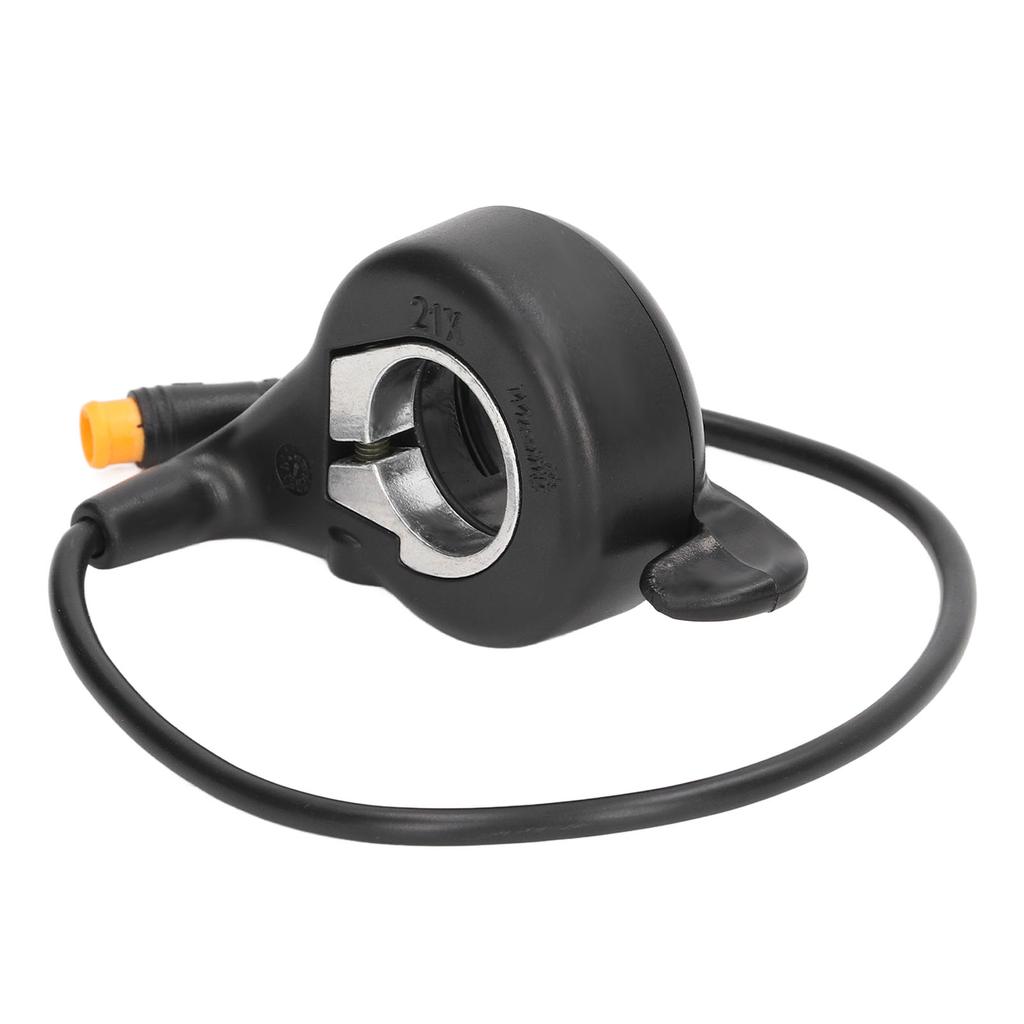 Electric Bike Thumb Throttle ABS Metal Waterproof Connector Bicycle Accessories Fit for 24V to 72V