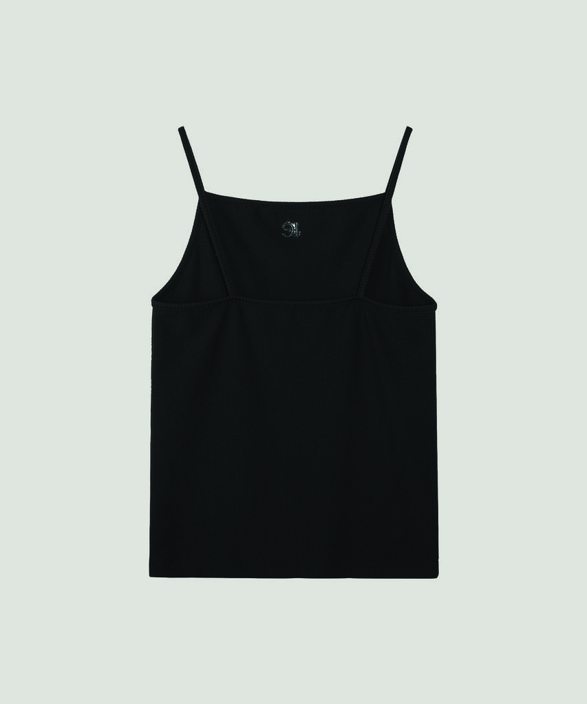 Poeteuseoul Square Sleeveless_Black