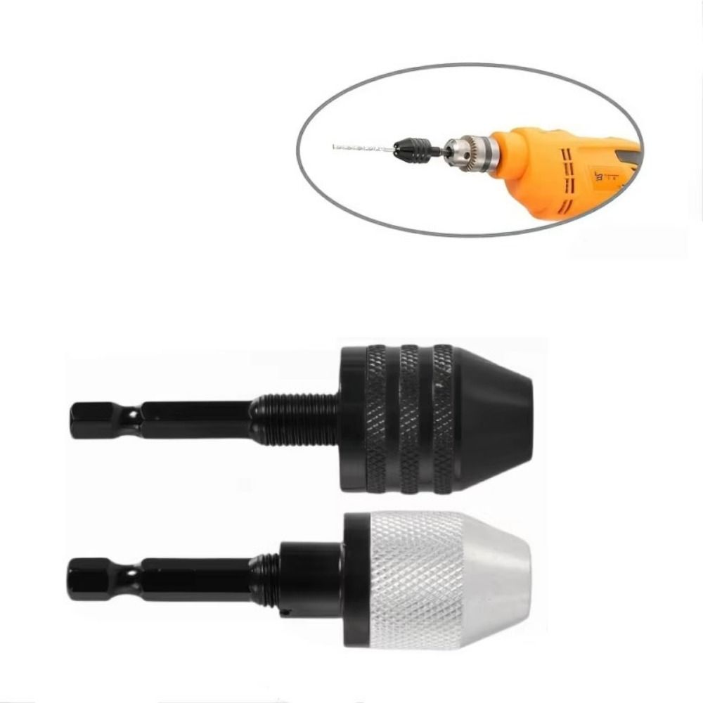 0.3-3.6mm Quick Change Drill Attachment Hex Shank Chuck Conversion Tool Auto Repair