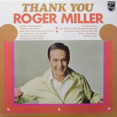 LP Record ROGER MILLER - Thank You Roger Miller 6850011 Philips UK Folk Used