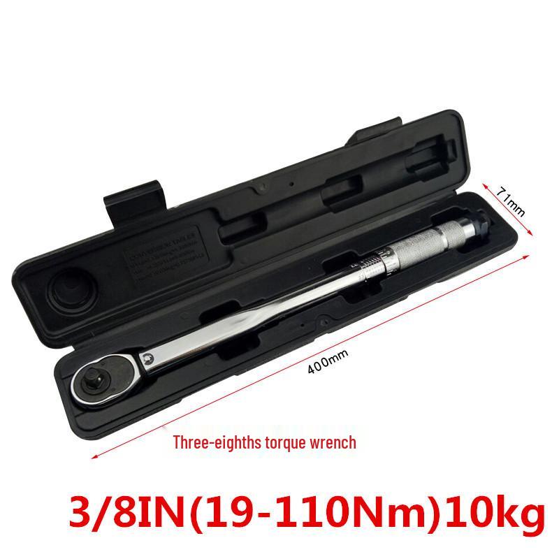 Multi-functional Torque Wrench Set: Chrome Plated 45 Steel, Embossed Scale for Automotive Repair