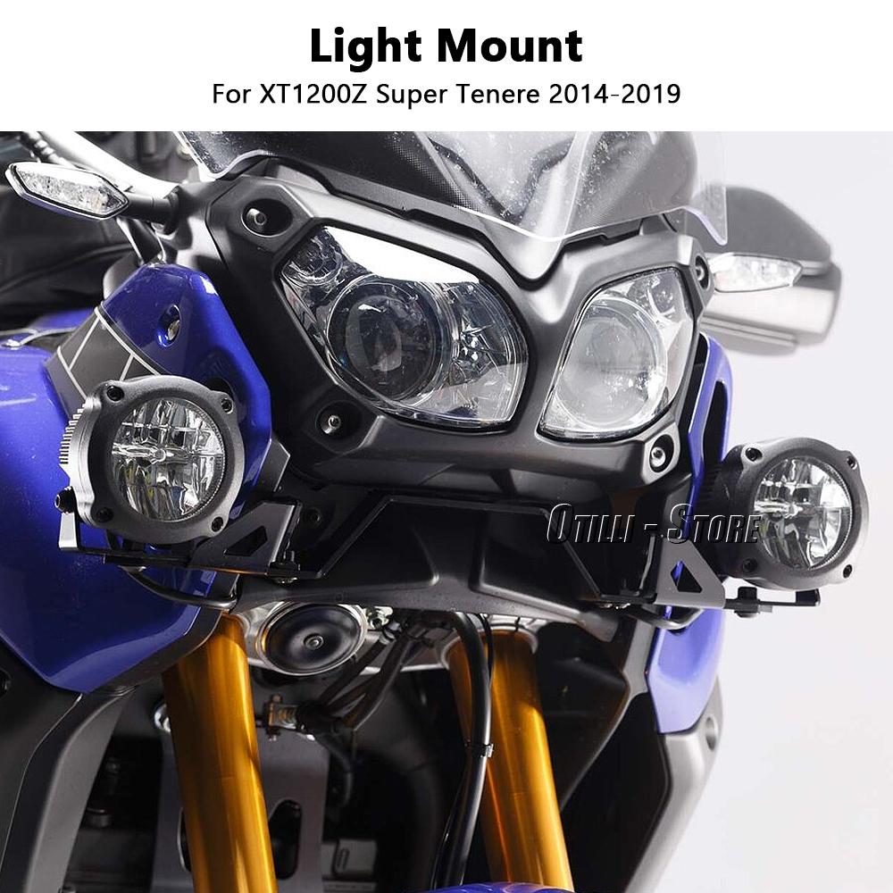 Auxiliary Bracket For Yamaha Super Tenere XT1200Z XTZ 1200 XT 1200 Z SpotLight Holder Fog Lamp Support Fog Light Mounting