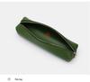 Korean Style Retro Unisex PU Leather Pencil Case for Students