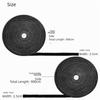 30Ft x 1 Inch Hook and Loop Strips Sticky Back Nylon Polyester Adhesive Fastening Tape Black Double Sided