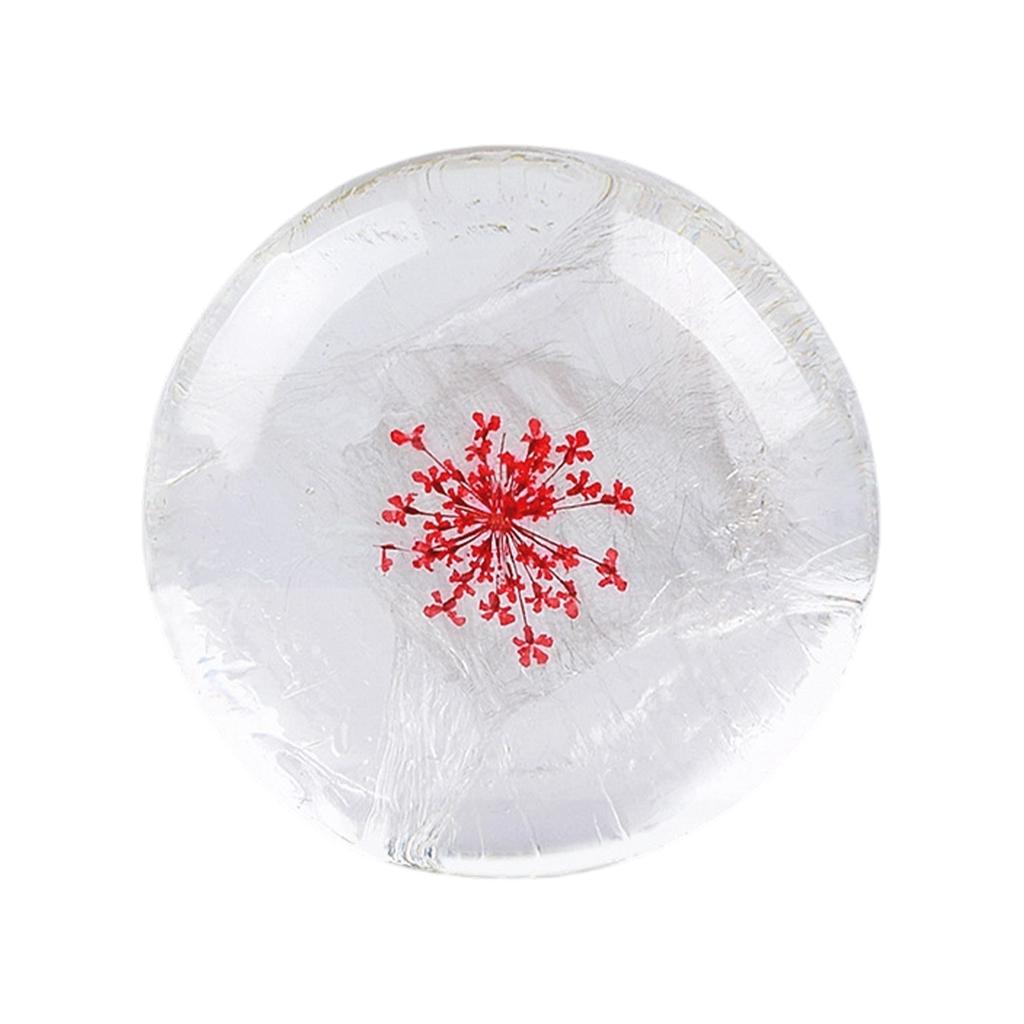 Handmade Amino Acid Facial Cleansing Soap with Embedded Flower Petals Natural Essential Oil Soap Bar for Gentle Skin Care and Daily Face Washing