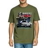 Rock Tshirt Brand Vintage Tshirt Classic Cars On Black Shirt Travel Relaxed Fit Tshirt Retro Relaxed Fit Tshirt Short Sleeve