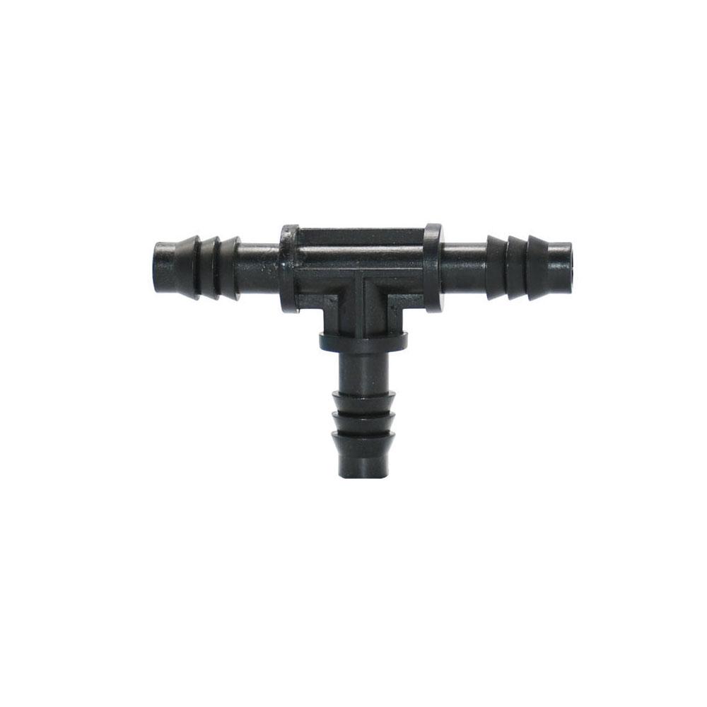 3/8" 8mm Garden Hose Connector 8/11 To 4/7 3/5mm Hose Reducer Water Splitter Tee Elbow End Plug Drip Irrigation System Fitting