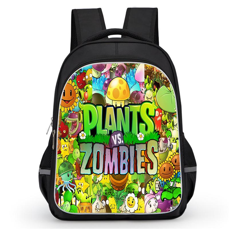 Plants Vs. Zombies Plants Vs. Zombies Anime Backpack Student Bag