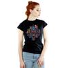 Disney T-shirt in cotone con motivo Coco Tree da donna/donna