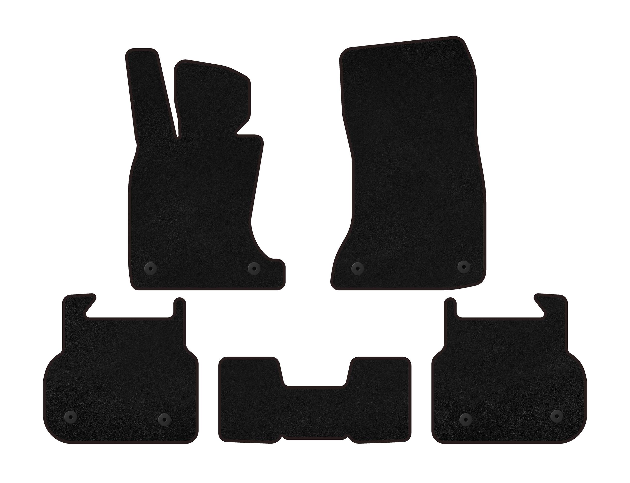 

Premium textile rugs (for F01, Black) for BMW 7 series F01/F02