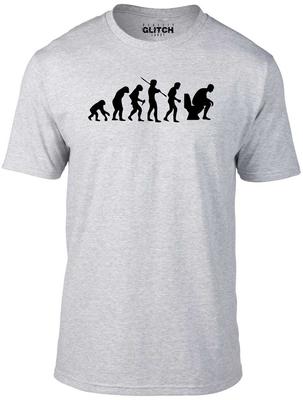 Evo Toilet Herren T-Shirt - Lustiger Witz Weihnachtsgeschenk Geschenk Papa Humor Erwachsener