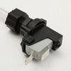 On/Off Push Button Switch Jetted Jet For Bath Spa Hose Air Pool Waste Garbage Disposal Whirlpool Pneumatic Switch