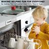 Dishwasher Clean Dirty Sign Strong Magnet, Non Scratching with Double Sided Adhesive, Easy To Read Slide Indicator