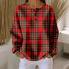 Women's Casual Shirts Long Sleeve Tops Button Up V Neck Loose Knit Fall Favorites For Women