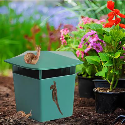 1-10pcs Garden Snail Trap House Slug Cage Catcher PP Plastic Reusable Pest Control Tool for Outdoor Farm Vegetables Flowers