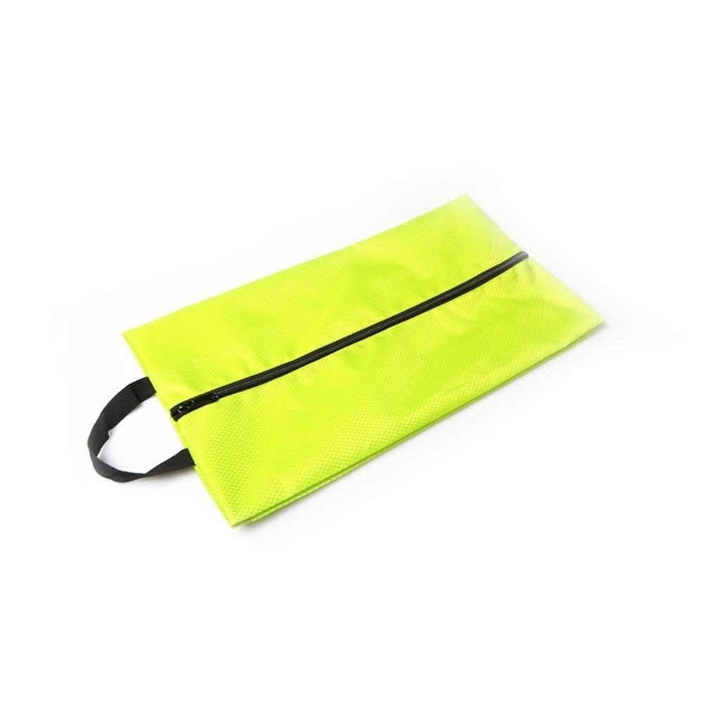 Portable Hand-Held Shoe Carrier Bag Oxford Cloth Lightweight Shoe Storage Bag Waterproof with Zipper Golf Shoe Bag